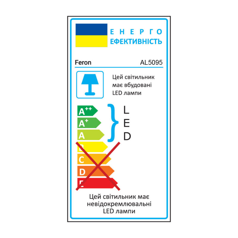 Світлодіодний світильник Feron AL5095 36Вт 6500K