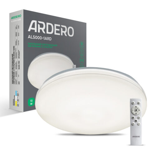 Світлодіодний світильник Ardero AL5000-1ARD MONO 72Вт білий