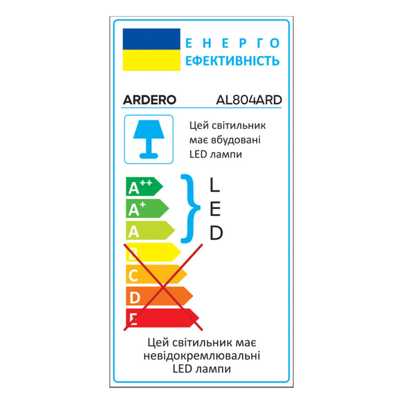 Світлодіодний накладний світильник Ardero AL804ARD 48Вт 5000K білий