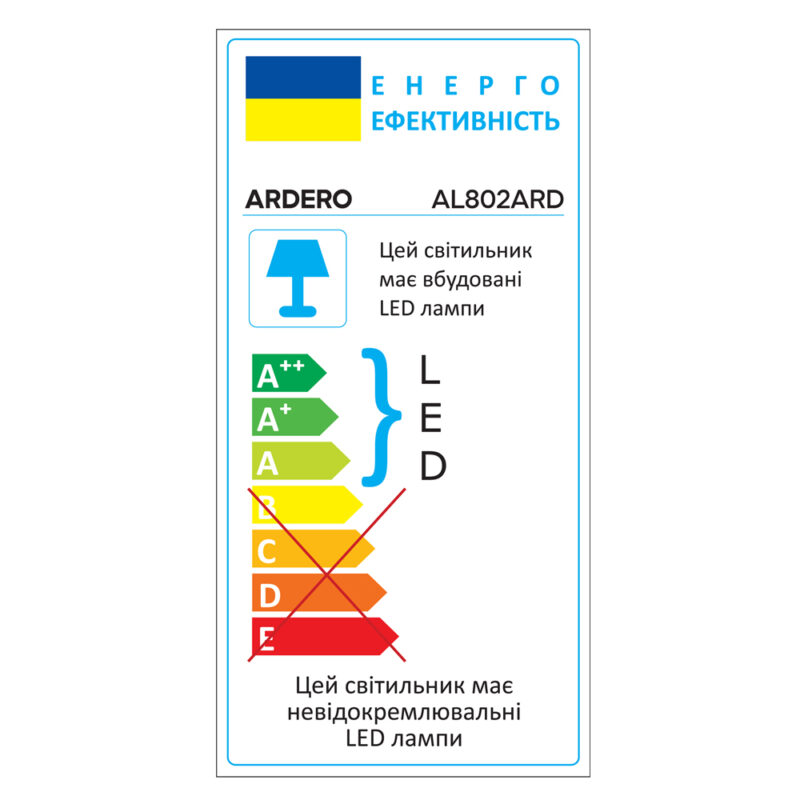 Світлодіодний накладний світильник Ardero AL802ARD 48Вт 5000K білий