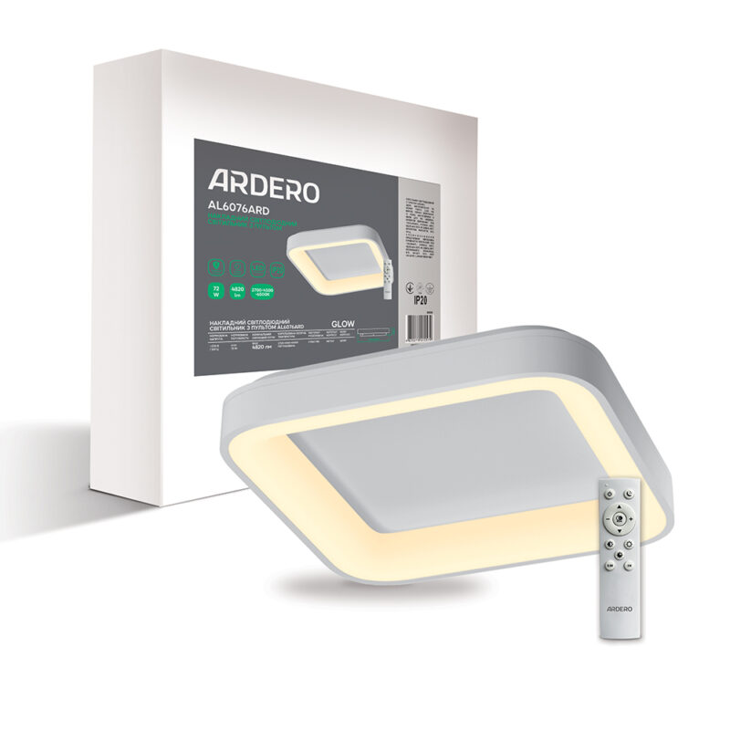 Світлодіодний світильник Ardero AL6076ARD GLOW 72Вт