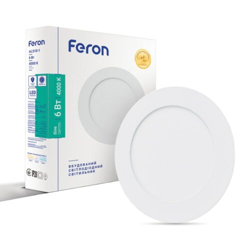 Світлодіодний світильник Feron AL510-1 6Вт 4000K