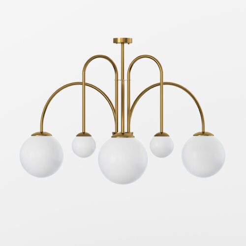 Люстра Celesta,  Світла латунь Білий, Pikart Lights