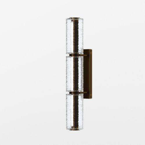 Настінне бра Vertigo,  Темна латунь Прозорий, Pikart Lights