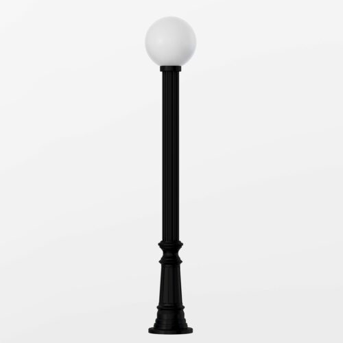 Парковий світильник,  Чорний Білий, Pikart Lights