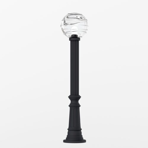 Парковий світильник,  Сірий Прозорий, Pikart Lights