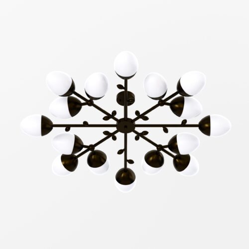 Burgeon Lamp,  Темна латунь, Pikart Lights