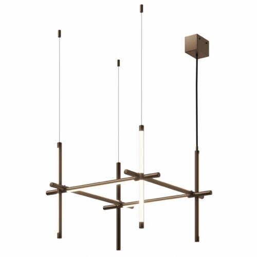 Люстра LINEX,  Темна латунь 3000К, Pikart Lights