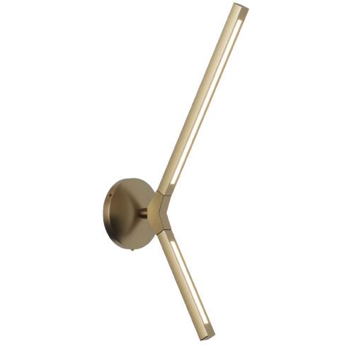 Настінний світильник, бра Line 1  Темна латунь 4000К, Pikart Lights