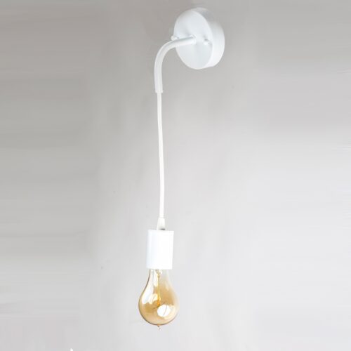 Стальне настінне бра, Білий, Pikart Lights