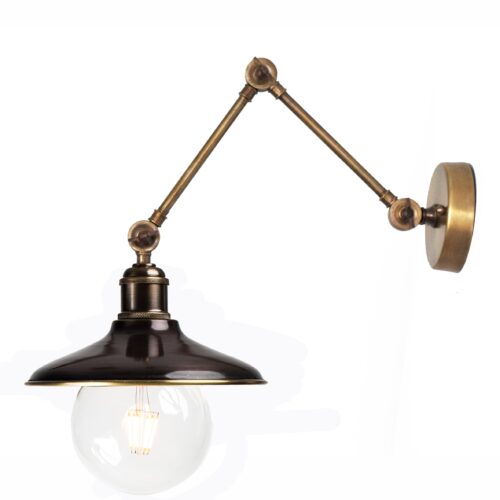 Настінне бра 3-ох поворотне, Темна латунь, Pikart Lights