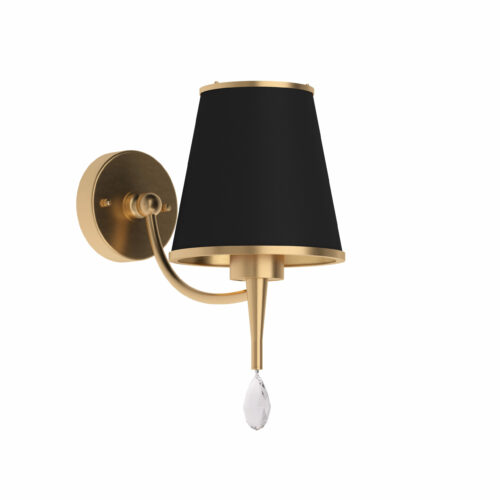 Бра Lucienne,  Світла латунь/чорний, Pikart Lights