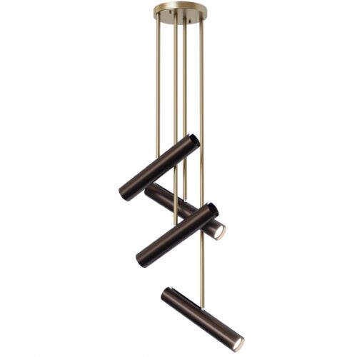 Люстра Hilary 4,  Темна латунь, Pikart Lights