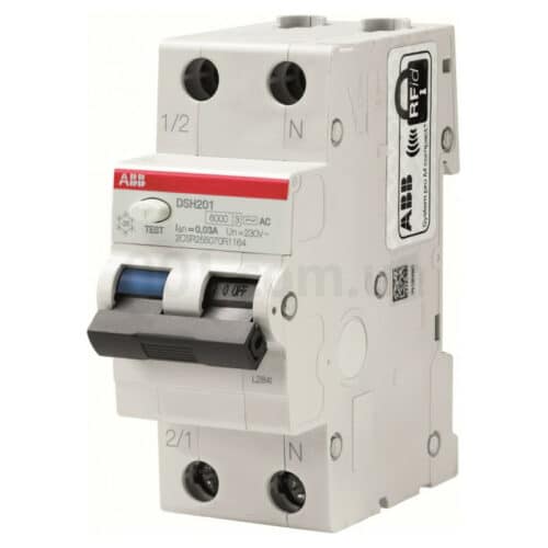 Диференційний автомат DSH201 C32 AC30 2P 32A 30мА, ABB