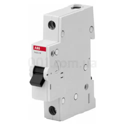 Автоматичний вимикач BMS411C25 1P 25А 4,5кА х-ка C BASIC M, ABB