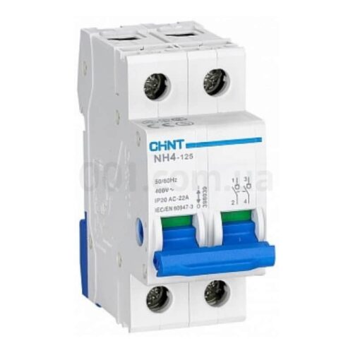 Вимикач модульний NH4 2P 32A, CHINT