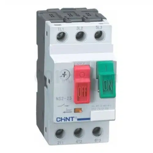 Автоматичний вимикач захисту двигуна NS2-25 2.5-4A, CHINT