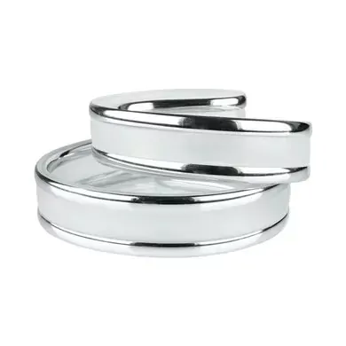 Декоративна стрічка DS-S430-02-2S до світильників DEL-S21-42-4DIY та SML-S21-80DIY(2 смужки срібло)