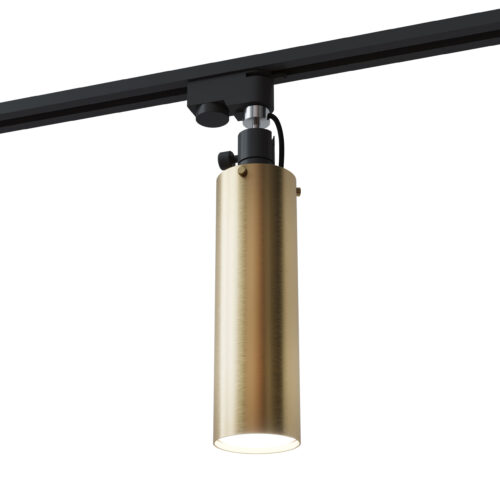 Точковий трековий спот TR 2 латунний,  Світла латунь, Pikart Lights