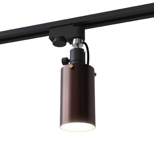 Точковий трековий спот TR 1 латунний,  Темна латунь, Pikart Lights