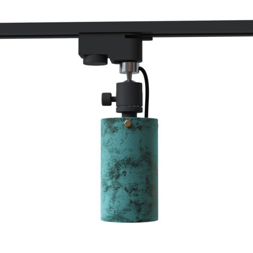 Точковий трековий спот TR 1 латунний,  Зелена латунь, Pikart Lights