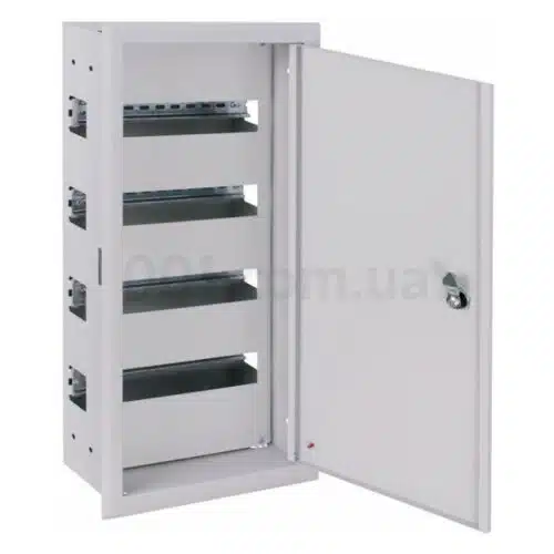 Корпус металевий e.mbox.pro.w.48 IP31 вбудовуваний на 48 модулів, E.NEXT