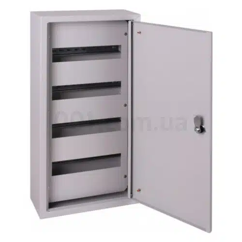 Корпус металевий e.mbox.pro.n.48 IP31 навісний на 48 модулів, E.NEXT