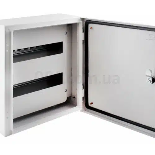 Корпус металевий e.mbox.pro.n.24 IP54 навісний на 24 модулі, E.NEXT