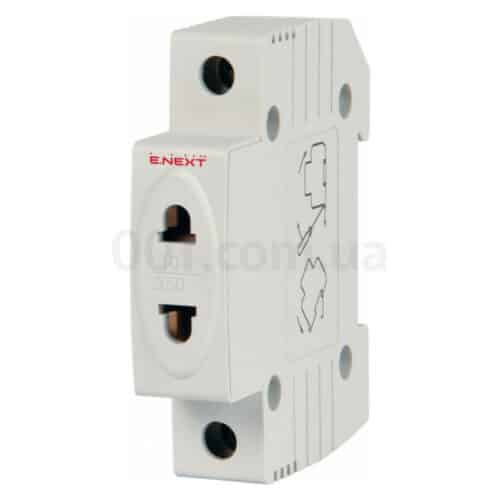 Розетка на DIN-рейку e.socket.stand.din, E.NEXT