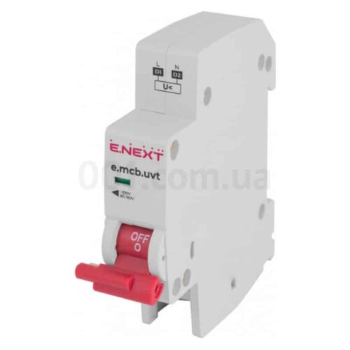 Розчеплювач мінімальної напруги e.mcb.uvt, E.NEXT