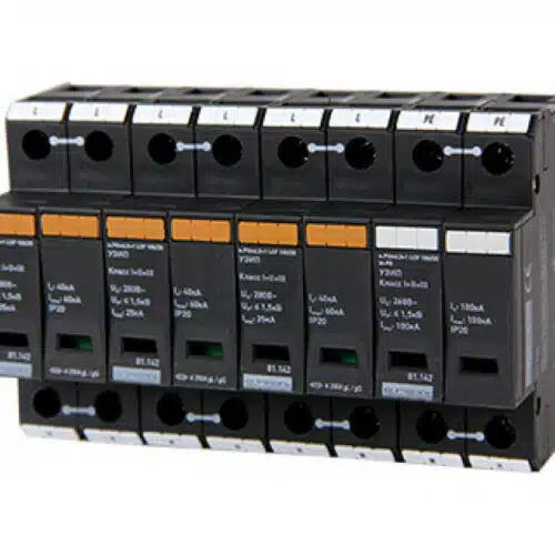 Комбінований ПЗІП e.POmI.4 LCF 100 клас I+II+III 4P моноблок, KIWA (E.NEXT)