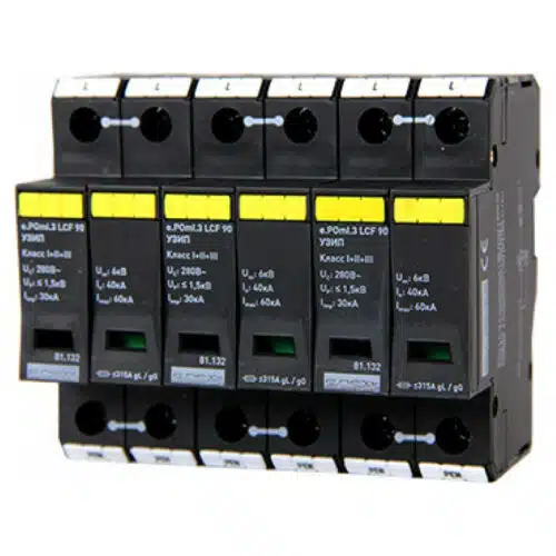 Комбінований ПЗІП e.POmI.3 LCF 90 клас I+II+III 3P моноблок, KIWA (E.NEXT)