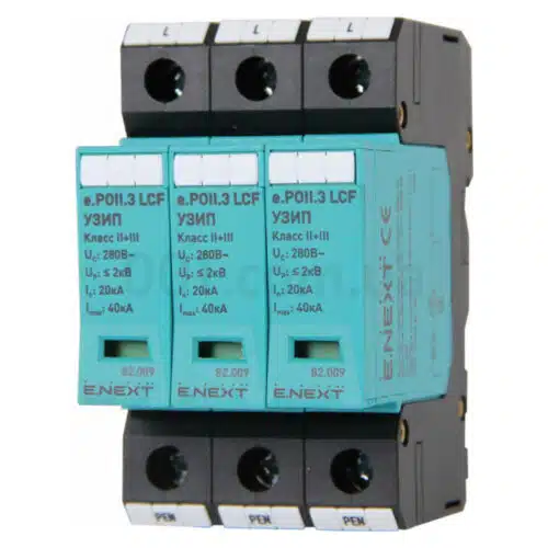 Комбінований ПЗІП e.POII.3 LCF клас II+III 3P, KIWA (E.NEXT)