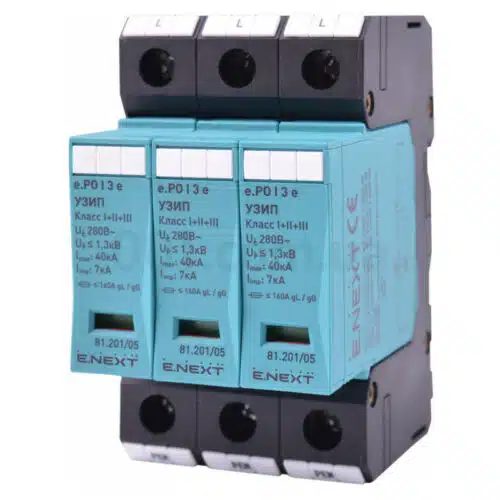 ПЗІП e.PO I 3 e 280V/7kA клас I+II+III 3P, KIWA (E.NEXT)