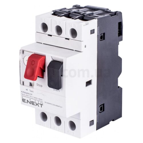 Автоматичний вимикач захисту двигуна E.NEXT e.mp.pro.1.6, 1-1,6А