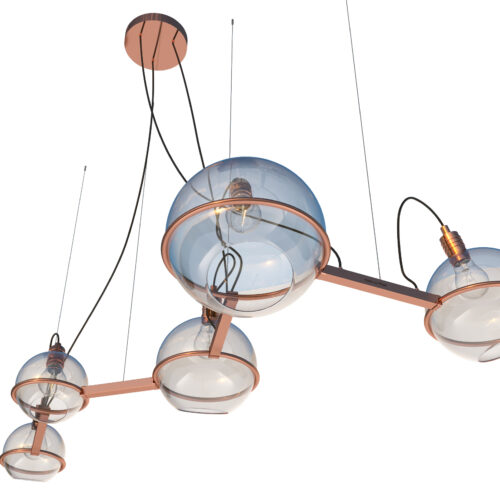 Люстра "Cassiopeia" (Сузір'я Кассіопеї),  Мідний, Pikart Lights