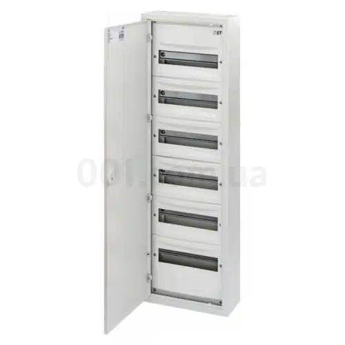 Щит металевий WRP12-6 (6×12 модулів, пластикова фальш-панель, IP30, навісний), ETI