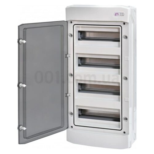 Пластиковий щит ECH 48PT (48 модулів, зовнішнє виконання, IP65), ETI