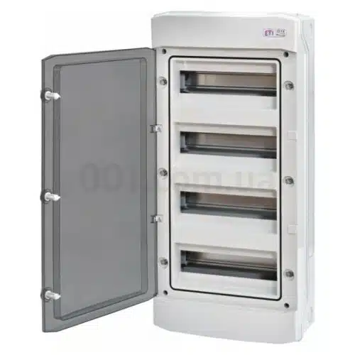 Пластиковий щит ECH 48PT (48 модулів, зовнішнє виконання, IP65), ETI