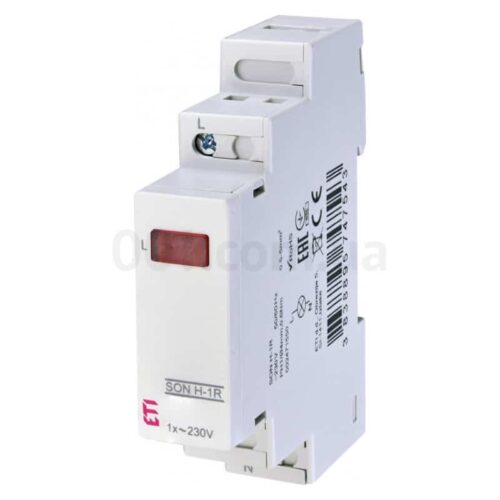 Індикатор модульний на DIN-рейку SON H-1R 1×червоний LED, ETI