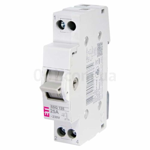 Перемикач навантаження SSQ 125 (1-0-2) 1P 25A, ETI