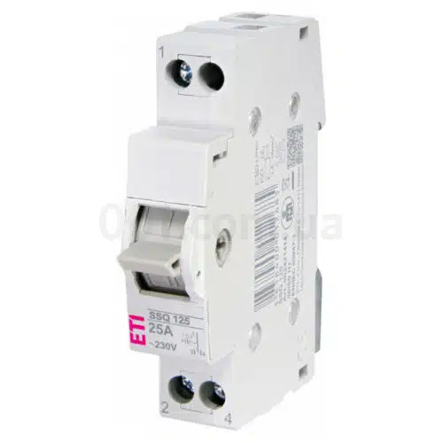 Перемикач навантаження SSQ 125 (1-0-2) 1P 25A, ETI