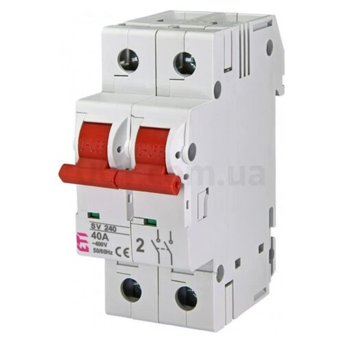 Вимикач навантаження SV 240 2P 40A, ETI