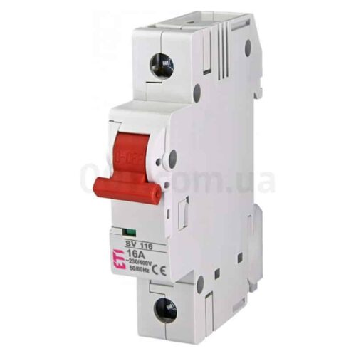 Вимикач навантаження SV 116 1P 16A, ETI