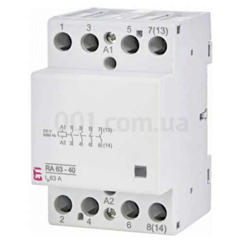 Контактор модульний RA 63-40 63A 230V AC 4NO, ETI