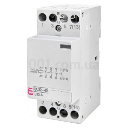 Контактор модульний RA 32-40 32A 230V AC 4NO, ETI