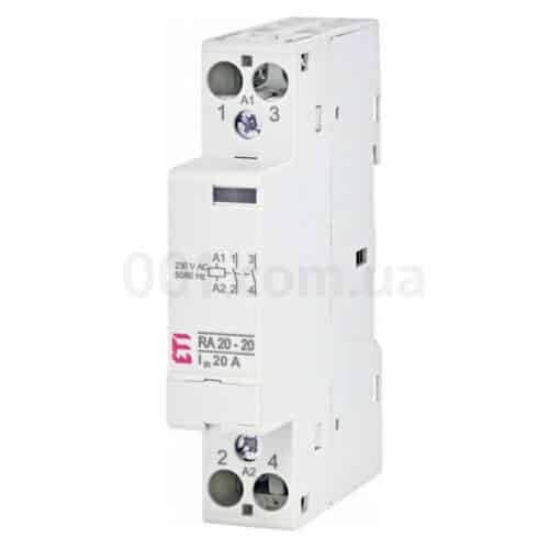 Контактор модульний RA 20-20 20A 230V AC 2NO, ETI
