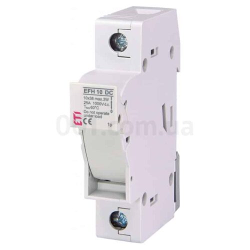 Тримач плавкої вставки (роз'єднувач) EFH 10 1P 25A 1000В DC, ETI