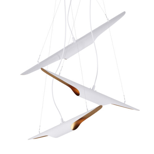 Люстра 3P-full, Бронзовий/білий, Pikart Lights