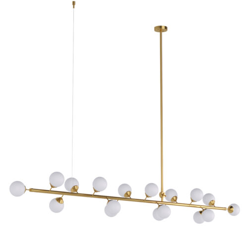 Люстра Bubbles,  Світла латунь, Pikart Lights
